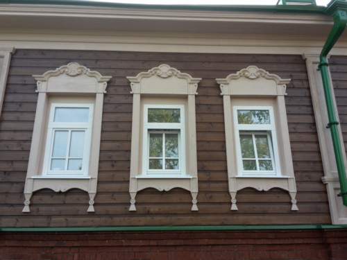 Деревянные окна в Томске